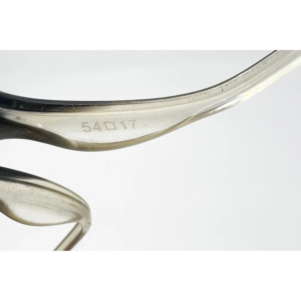 Randy Jackson Eyeglasses Mens Black Clear Ombre 3018 54-17-145
